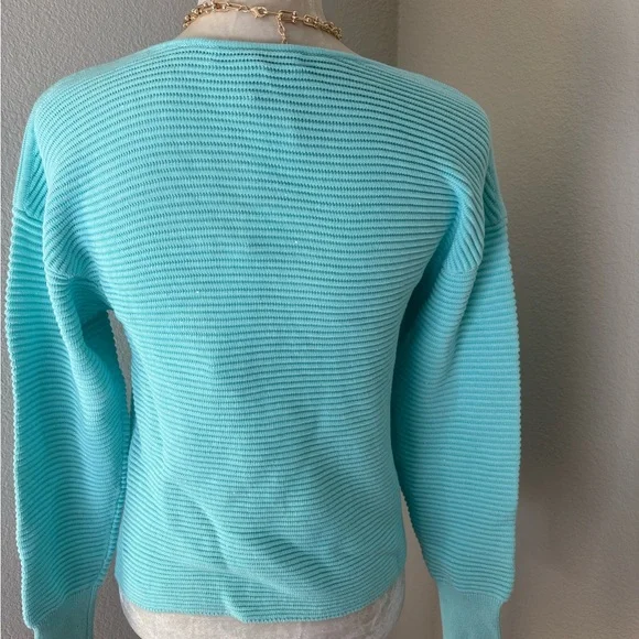 Tommy Bahama Bonita sequin ottoman beteau boat neck sweater.NWT - Picture 4 of 9